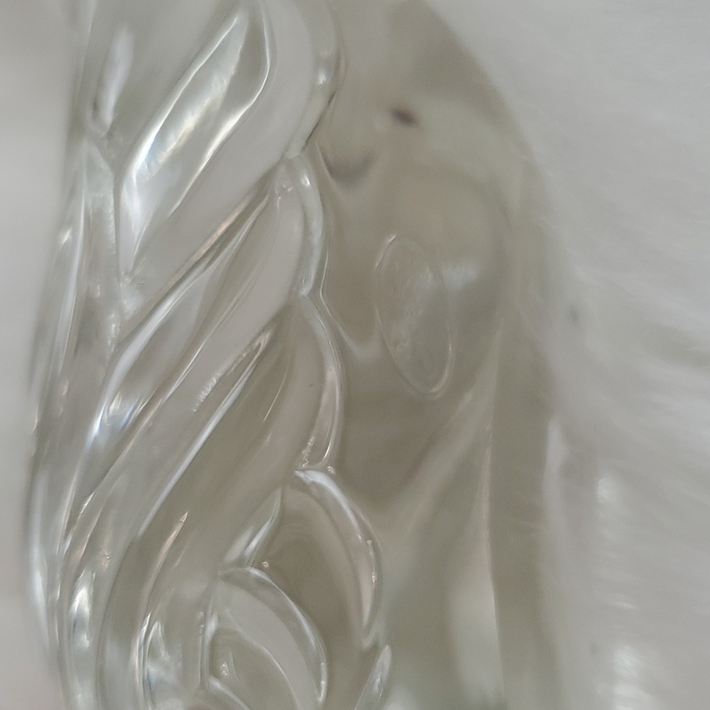 Vintage 1980s Fenton Swan Art Glass Crystal - Picture 3 of 5